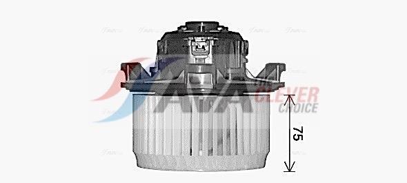 Pulseur d'air habitacle (Ventilateur habitacle) AVA Deutschland GmbH ref. FD8668
