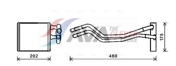 Radiateur de chauffage AVA Deutschland GmbH ref. FDA6455