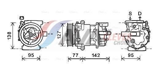 Butée hydraulique Transit/tourneo