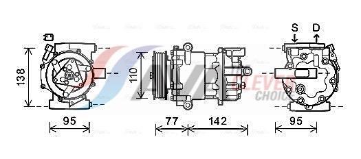 Butée hydraulique Transit/tourneo