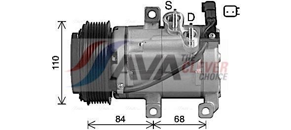 Compressor de climatização AVA Deutschland GmbH ref. FDAK682