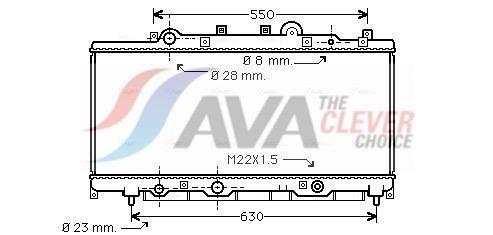 Radiateur moteur (Radiateur de refroidissement) AVA Deutschland GmbH ref. FT2149