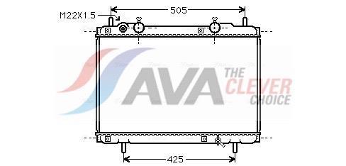 Radiateur moteur (Radiateur de refroidissement) AVA Deutschland GmbH FT2184