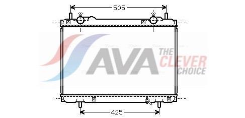 Radiateur moteur (Radiateur de refroidissement) AVA Deutschland GmbH FT2207