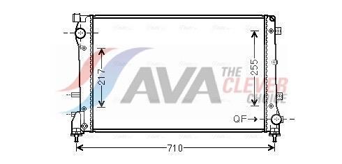 Radiateur moteur (Radiateur de refroidissement) AVA Deutschland GmbH ref. FT2390