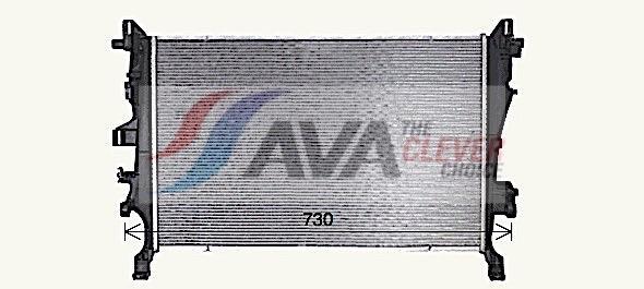 Radiateur moteur (Radiateur de refroidissement) AVA Deutschland GmbH ref. FT2466