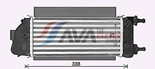 Intercooler permutador ar-ar AVA Deutschland GmbH ref. FT4467
