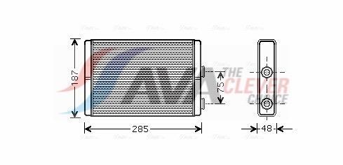 Radiateur de chauffage AVA Deutschland GmbH ref. FT6325