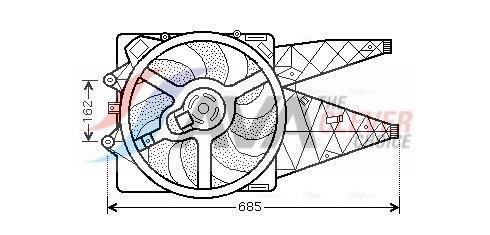Ventilador do motor AVA Deutschland GmbH ref. FT7530