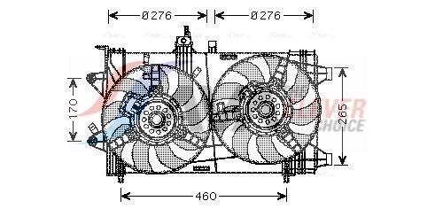 Ventilador do motor AVA Deutschland GmbH ref. FT7561