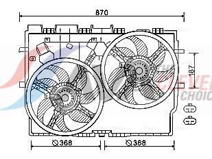 Ventilador do motor AVA Deutschland GmbH ref. FT7583
