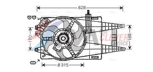 Ventilador do motor AVA Deutschland GmbH ref. FT7592