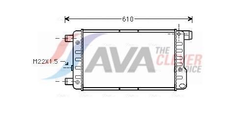Radiateur moteur (Radiateur de refroidissement) AVA Deutschland GmbH ref. FTA2115