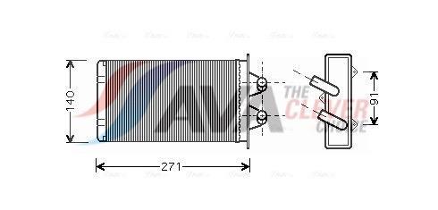 Radiateur de chauffage AVA Deutschland GmbH ref. FTA6186
