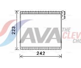 Evaporateur climatisation AVA Deutschland GmbH ref. FTV421