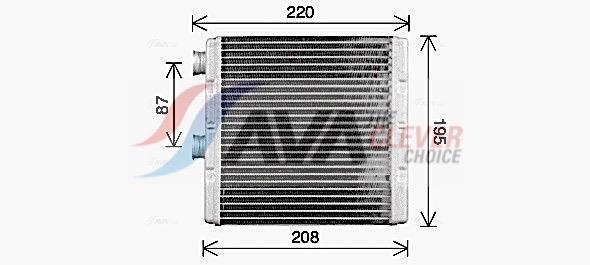 Radiateur de chauffage AVA Deutschland GmbH ref. HD6329