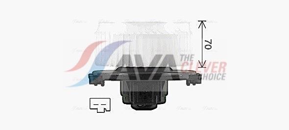 Pulseur d'air habitacle (Ventilateur habitacle) AVA Deutschland GmbH ref. HD8326