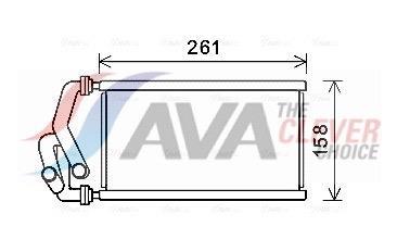Radiateur de chauffage AVA Deutschland GmbH ref. HDA6294