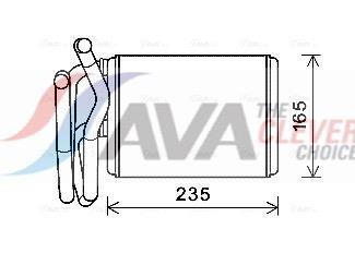 Radiateur de chauffage AVA Deutschland GmbH ref. HDA6304