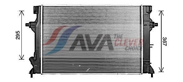 Radiateur moteur (Radiateur de refroidissement) AVA Deutschland GmbH HY2595