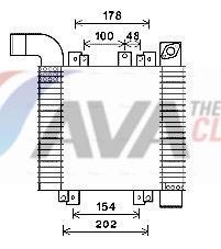 Intercooler permutador ar-ar AVA Deutschland GmbH ref. HY4359