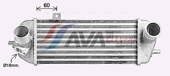 Intercooler, échangeur (Refroidisseur d'air) AVA Deutschland GmbH HY4477