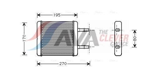 Radiateur de chauffage AVA Deutschland GmbH ref. HY6061