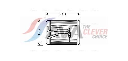 Radiateur de chauffage AVA Deutschland GmbH ref. HY6119