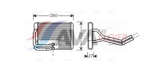 Radiateur de chauffage AVA Deutschland GmbH ref. HY6122