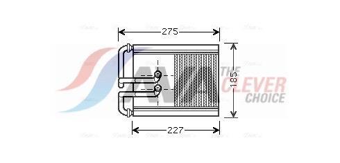 Radiateur de chauffage AVA Deutschland GmbH ref. HY6168