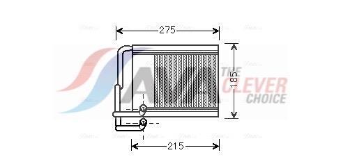 Radiateur de chauffage AVA Deutschland GmbH ref. HY6213