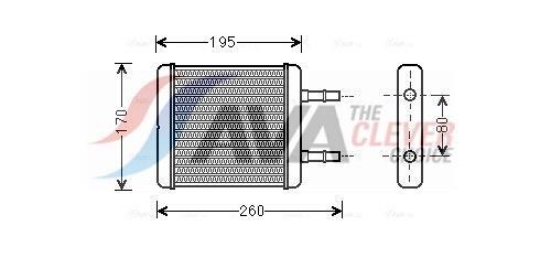 Radiateur de chauffage AVA Deutschland GmbH ref. HY6216