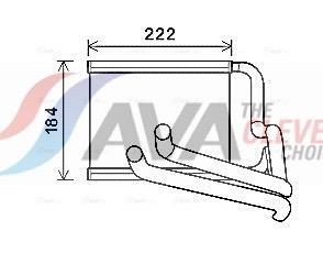 Radiateur de chauffage AVA Deutschland GmbH ref. HY6236