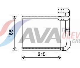 Radiateur de chauffage AVA Deutschland GmbH ref. HY6393