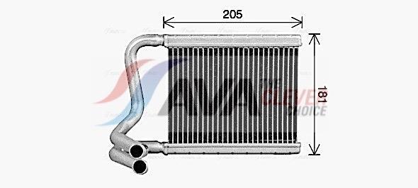 Radiateur de chauffage AVA Deutschland GmbH ref. HY6594