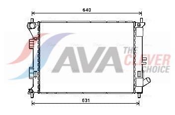 Radiateur moteur (Radiateur de refroidissement) AVA Deutschland GmbH ref. HYA2335