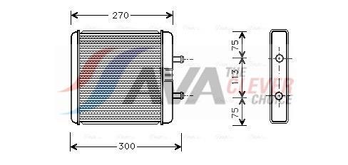 Radiateur de chauffage AVA Deutschland GmbH ref. IV6048