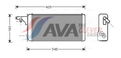 Radiateur de chauffage AVA Deutschland GmbH ref. IVA6019
