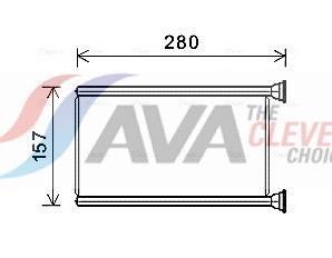 Radiateur de chauffage AVA Deutschland GmbH ref. JEA6069