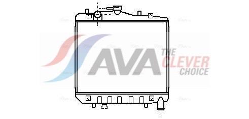 Radiateur moteur (Radiateur de refroidissement) AVA Deutschland GmbH ref. KA2001