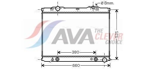 Radiateur moteur (Radiateur de refroidissement) AVA Deutschland GmbH KA2056