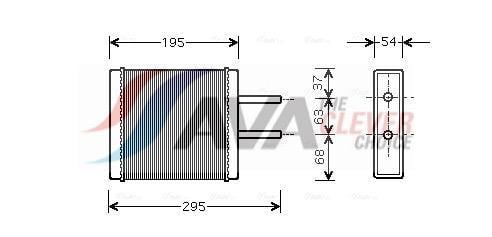 Radiateur de chauffage AVA Deutschland GmbH ref. KA6047