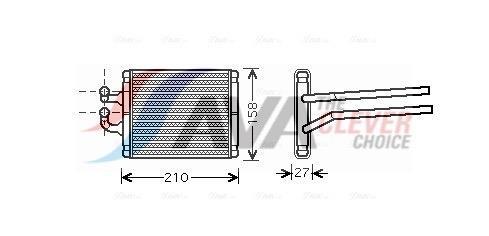 Radiateur de chauffage AVA Deutschland GmbH ref. KA6095