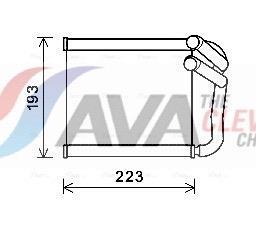 Radiateur de chauffage AVA Deutschland GmbH ref. KA6270