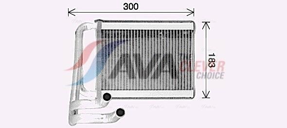 Radiateur de chauffage AVA Deutschland GmbH ref. KA6306