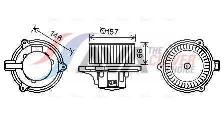 Ventilador habitáculo AVA Deutschland GmbH ref. KA8250