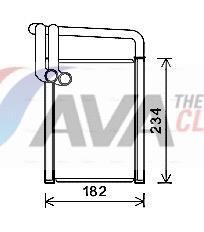 Radiateur de chauffage AVA Deutschland GmbH ref. KAA6259
