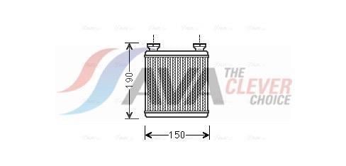 Radiateur de chauffage AVA Deutschland GmbH ref. MC6014