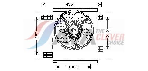 Ventilador do motor AVA Deutschland GmbH ref. MC7501