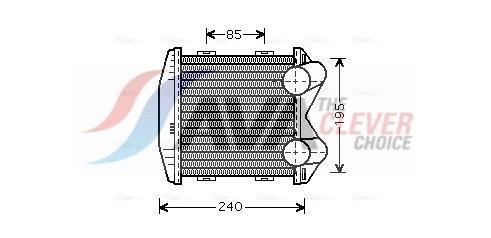 Intercooler permutador ar-ar AVA Deutschland GmbH ref. MCA4003